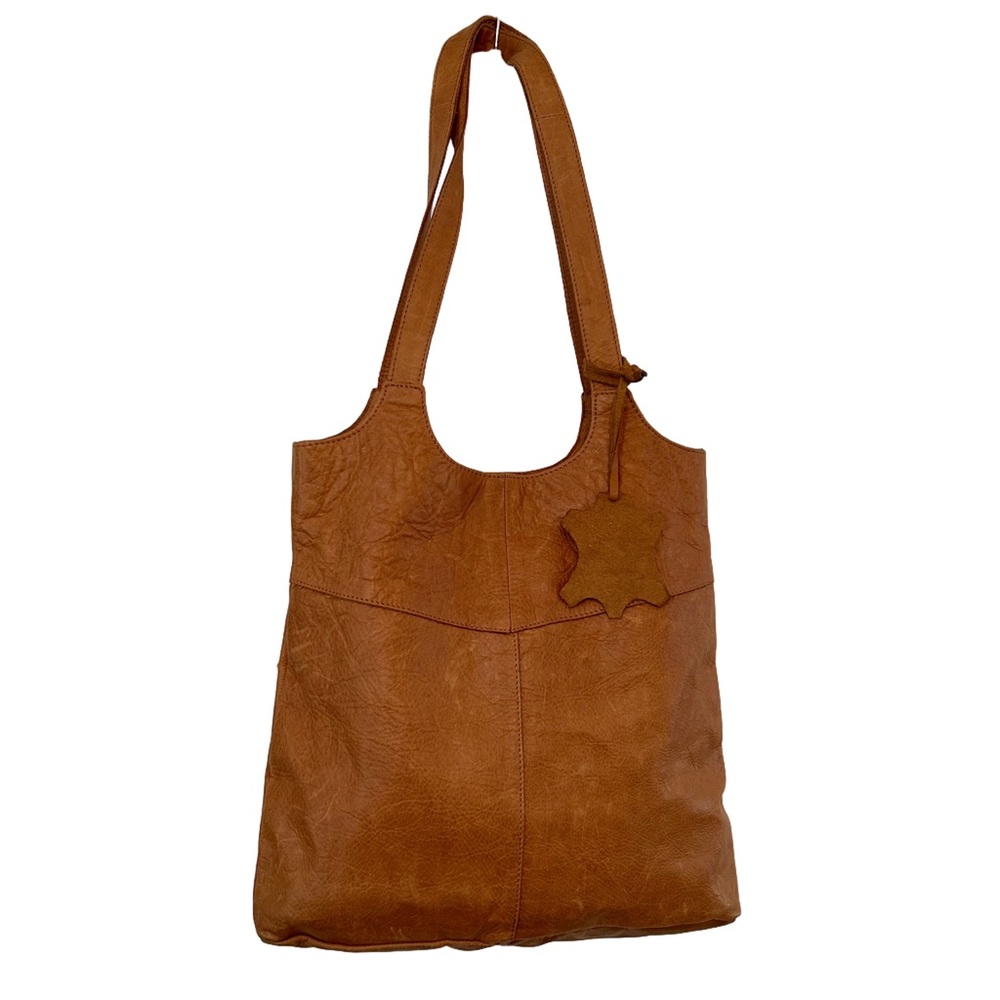 Brown Leather Tote Bag
